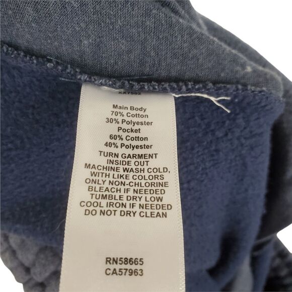 ZELLA Atlas Jogger Sweatpants Pull On Lounge Tie Waist Navy Halite Pockets Mens - Picture 8 of 8